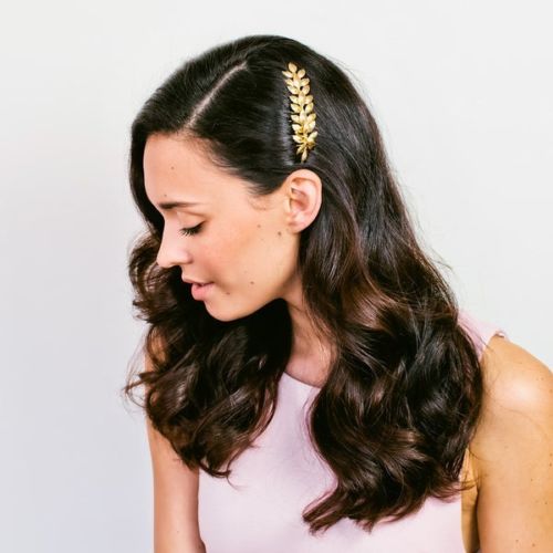 Daphne Comb - Gold - Ellen Hunter NYC - Luxury Bridal Jewelry