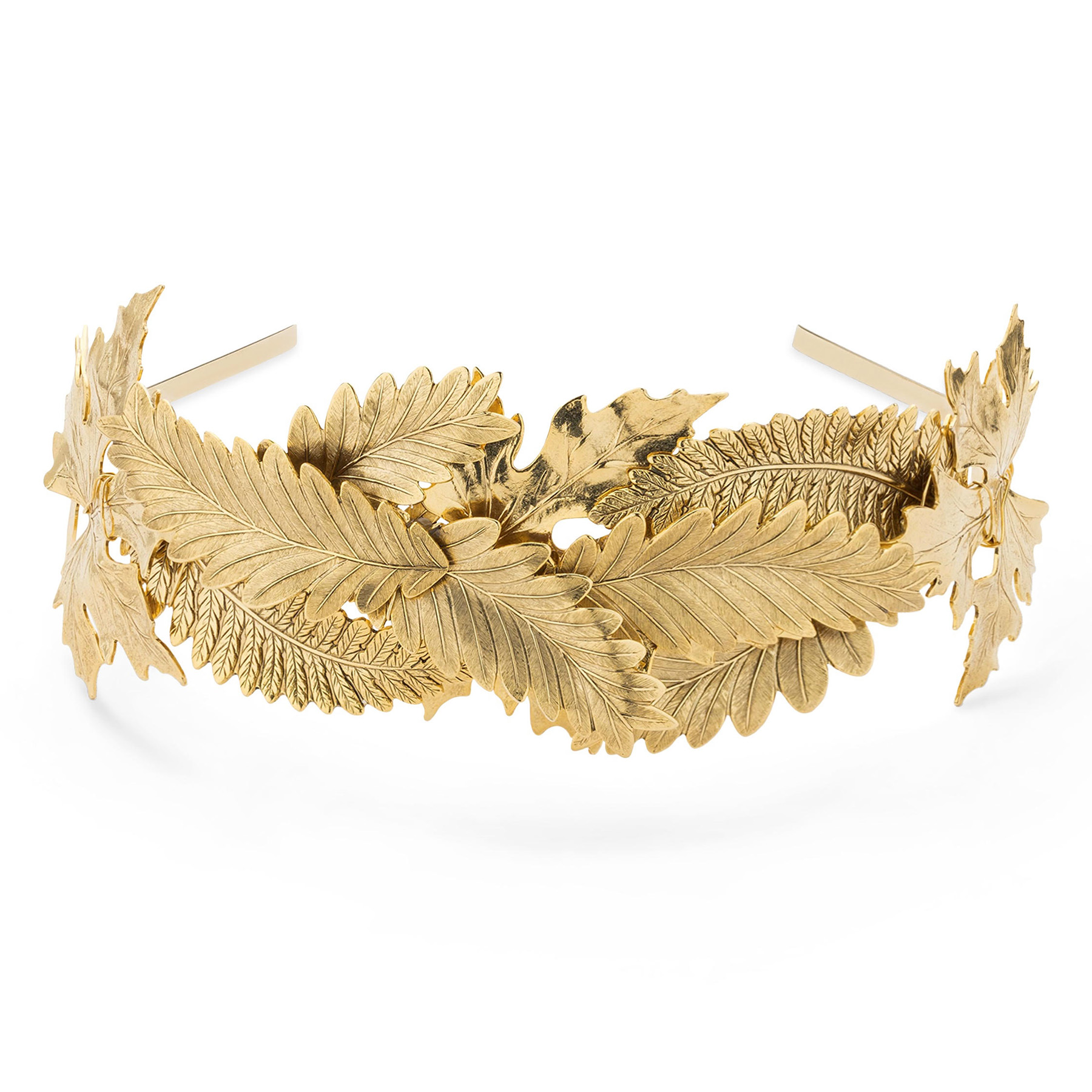 Cecelia Headband - Gold - Ellen Hunter NYC - Luxury Bridal Jewelry